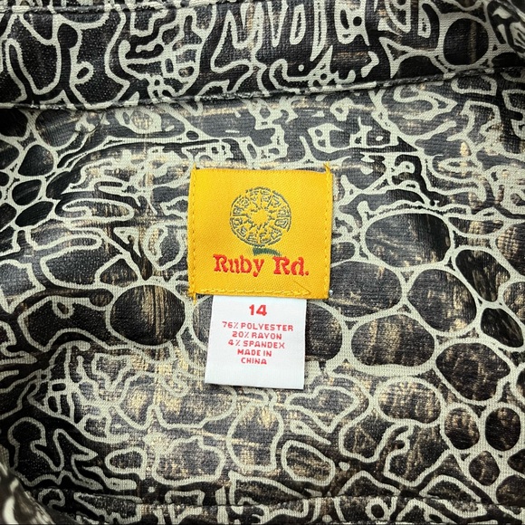 Ruby Rd. unlined button down jacket - Picture 3 of 4